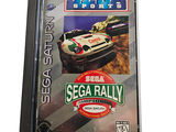 a cd case with a picture of a racing car on it