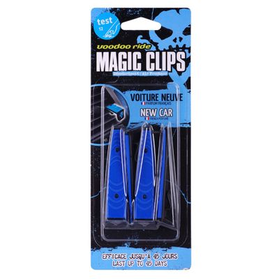 VOODOO RIDE - Désodorisant Magic Clips - Parfum New Car - Ef…