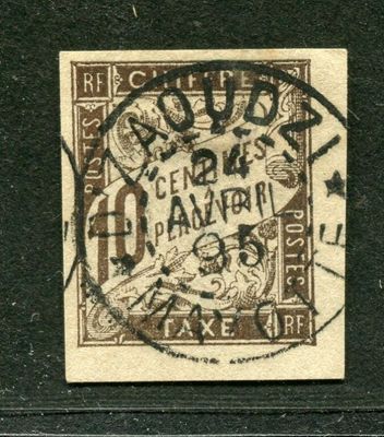 an old stamp with a picture of a man and a woman on it