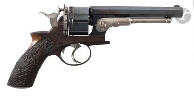 an old revolver on a white background with a white background