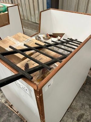 a table that has a bunch of tools on top of it