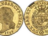 an image of a gold sovereign coin with a crown on it