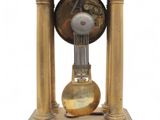 a clock that is sitting on top of a table