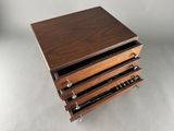 three drawers that are stacked on top of each other