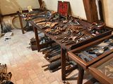 many different types of tools on the table