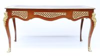 Bureau plat toutes faces de forme rectangulaire en bois de p… (photo 6)