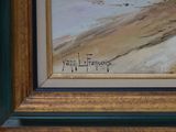 a picture of a painting on the wall of a building