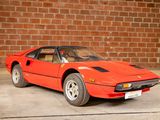 a red sports car parked in front of a brick wall