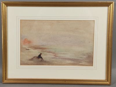 tableau représentant une personne sur une planche de surf dans l'eau