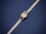 une montre-bracelet sertie de diamants, signée Cartier