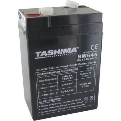 1426 / Batterie TASHIMA 6V 4,5A - TASHIMA - Batterie 6…