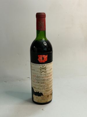 1 bouteille Château MOUTON ROTHSCHILD 1972 1er GCC Pauillac …