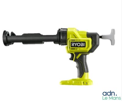 a close up of a cordless drill on a white background
