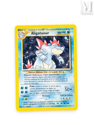 a close up of a pokemon card on a white surface