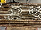 a table that has been made out of wood and iron