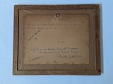 an old picture of a piece of paper with writing on it