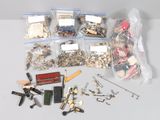 a lot of assorted items sitting on a table