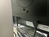 a computer with a keyboard and a mouse on the desk