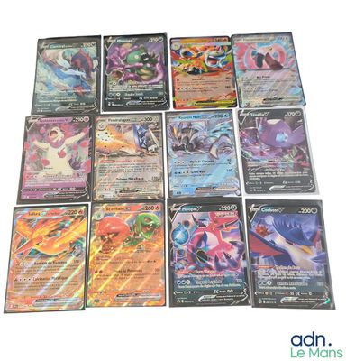 12 cartes Pokémon Ultra Rare, Françaises - Etat sortie de bo…