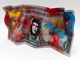 a picture of a one dollar bill with a picture of che gueva