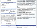 a close up of a sheet of paper with information on it
