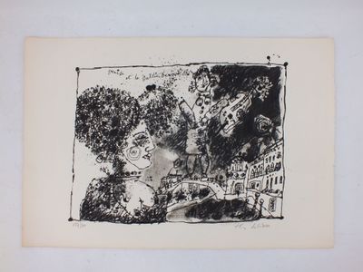 une image d'un dessin en noir et blanc d'un homme et d'une femme
