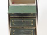 a small desk with a drawer on top of it
