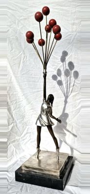 Art moderne. BANKSY (d’après) : La petite fille aux ballons … - Photo 1