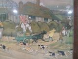 une image d'un tableau représentant un homme dans une voiture à cheval