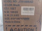 a box with a label on it sitting on a table