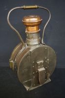 ancienne lanterne de locomotive en cuivre - H : 52 cm (photo 3)