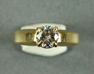 BAGUE diamant solitaire taille brillant 1 ct environ (dim le…