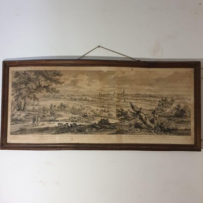 D'après Adam Frans VAN DER MEULEN (1632-1690) Vue de la marc…