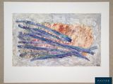 an image of a painting of a bunch of fish on a piece of paper