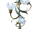 an image of a chandelier made of glass and metal