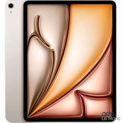 une image représentant une tablette dont l'écran affiche une photo de fleur