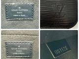 louis vuitton black monogramet leather wallet