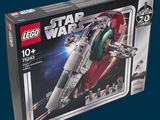une boîte contenant un ensemble Lego Star Wars