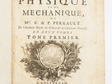 an old book with a black and white title on it