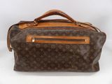 louis vuitton monogram canvas and leather duffle bag
