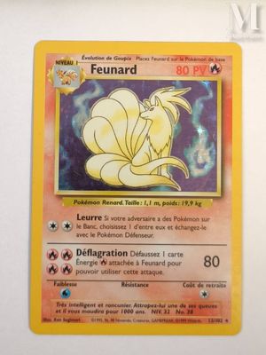 the pokemon card has a picture of a yellow flower on it