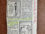 a piece of paper that has some drawings on it
