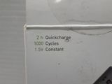 a white refrigerator that has a sticker on it