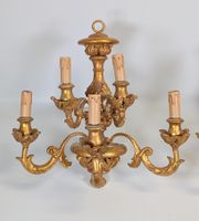 Paire d'appliques murales à (x5) bras de lumière sur (x2) ra… (photo 2)