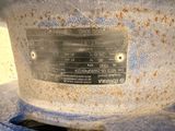 a close up of a metal plate on a machine