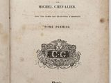 un vieux livre avec un titre en noir et blanc