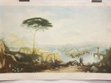 une image représentant une peinture représentant un paysage avec un arbre