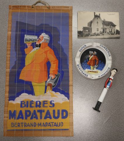 Autour de Mapataud, cendrier, carte postale