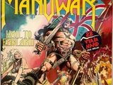 la couverture d'une bande dessinée représentant un homme tenant une épée