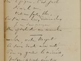 an old handwritten letter from a man who is writing on a piece of paper